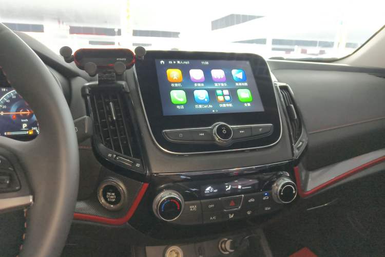 Used CHANGAN CS55 2019 1.5T Automatic Colorful Edition China VI Standard Audio And AC Panel
