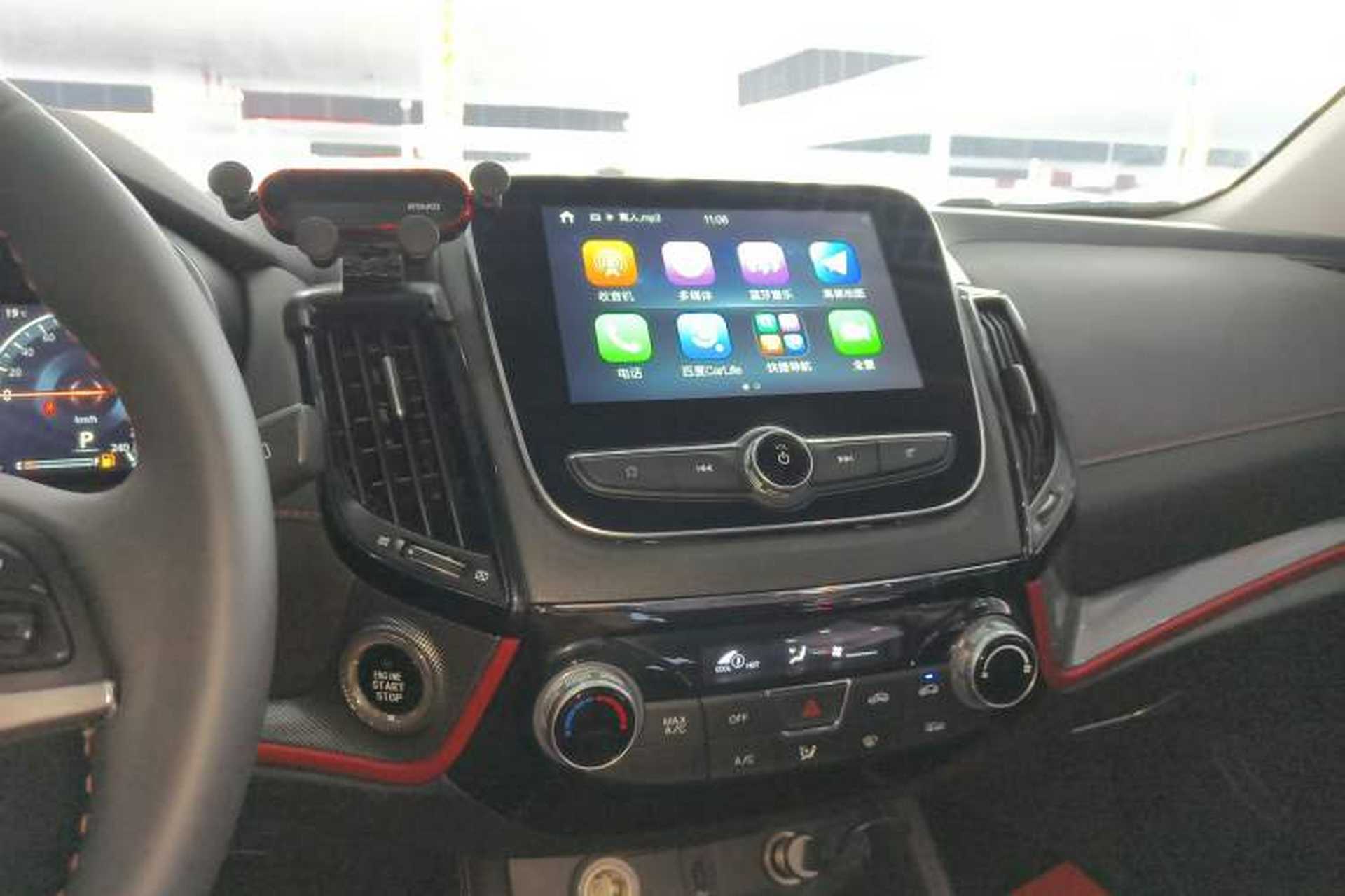 Used CHANGAN CS55 2019 1.5T Automatic Colorful Edition China VI Standard Audio And AC Panel