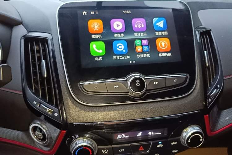 Used CHANGAN CS55 2019 1.5T Automatic Xuan Dong Model China VI Standard Audio And AC Panel