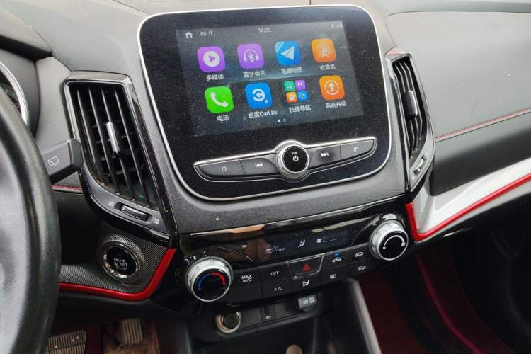 Used CHANGAN CS55 2019 1.5T Automatic Colorful Edition China VI Standard Audio And AC Panel