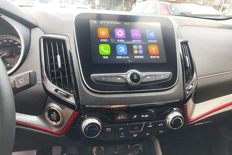 Used CHANGAN CS55 2019 1.5T Automatic Colorful Edition China VI Standard Audio And AC Panel