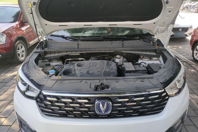 Used CHANGAN CS55 2019 1.5T Automatic Colorful Edition China VI Standard Engine Bay