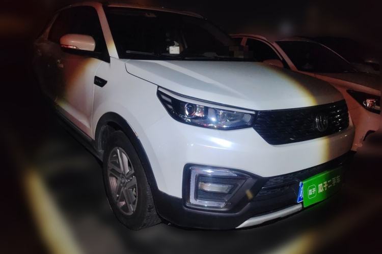 Used CHANGAN CS55 2019 1.5T Automatic Colorful Edition China VI Standard Front Right 45 Deg