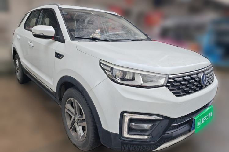 Used CHANGAN CS55 2019 1.5T Automatic Colorful Edition China VI Standard Front Right 45 Deg