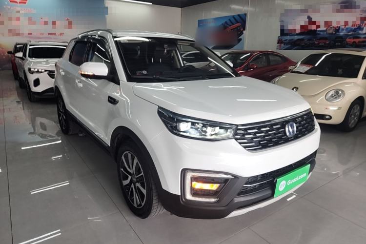 Used CHANGAN CS55 2019 1.5T Automatic Xuan Dong Model China VI Standard Front Right 45 Deg