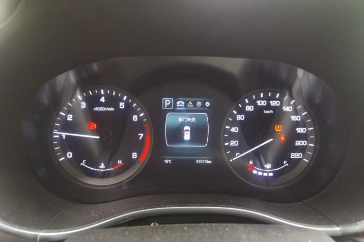 Used CHANGAN CS55 2019 1.5T Automatic Colorful Edition China VI Standard Instrument Cluster