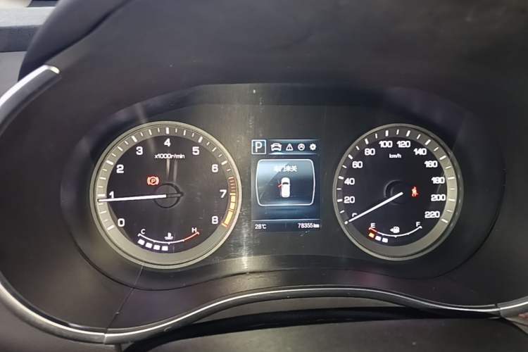 Used CHANGAN CS55 2019 1.5T Automatic Xuan Dong Model China VI Standard Instrument Cluster