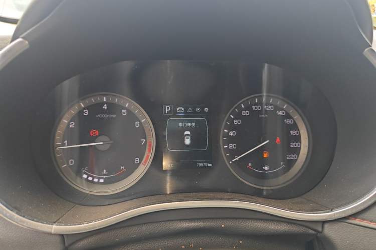 Used CHANGAN CS55 2019 1.5T Automatic Colorful Edition China VI Standard Instrument Cluster