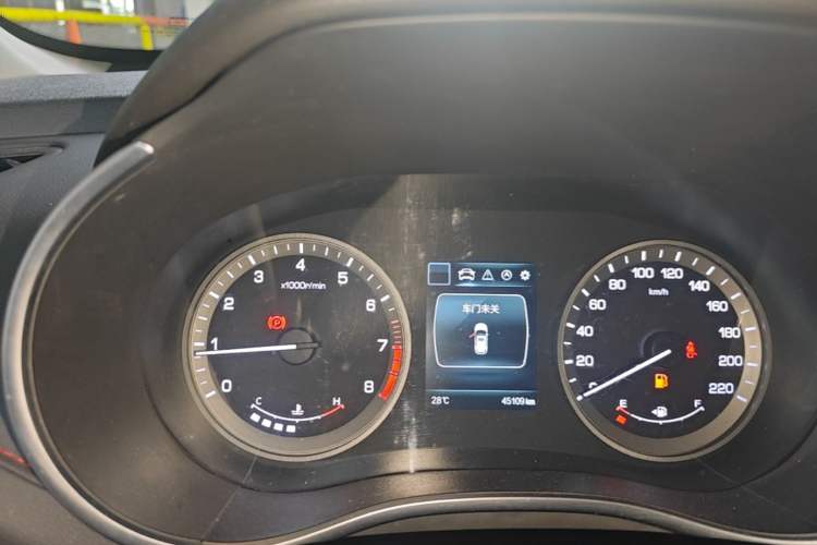 Used CHANGAN CS55 2019 1.5T Manual Colorful Model China VI Standard Instrument Cluster