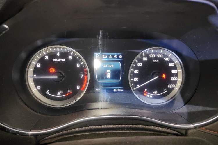 Used CHANGAN CS55 2019 1.5T Automatic Colorful Edition China VI Standard Instrument Cluster