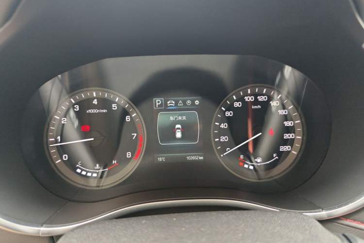 Used CHANGAN CS55 2019 1.5T Automatic Colorful Edition China VI Standard Instrument Cluster