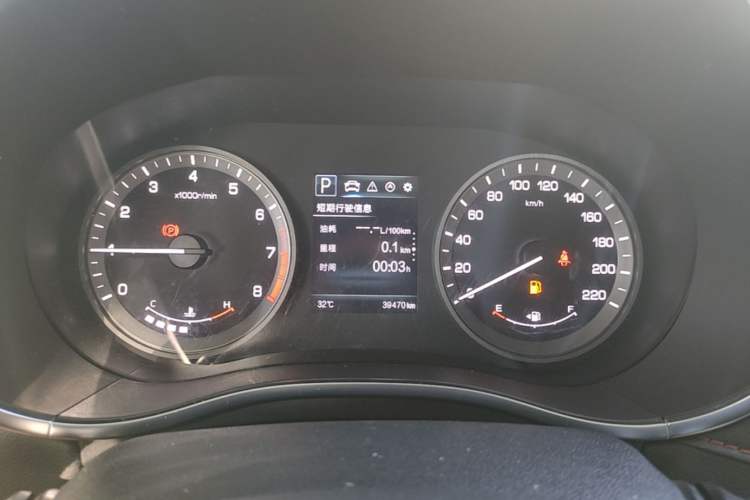 Used CHANGAN CS55 2019 1.5T Automatic Colorful Edition China VI Standard Instrument Cluster