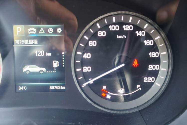 Used CHANGAN CS55 2019 1.5T Automatic Xuan Dong Model China VI Standard Instrument Cluster
