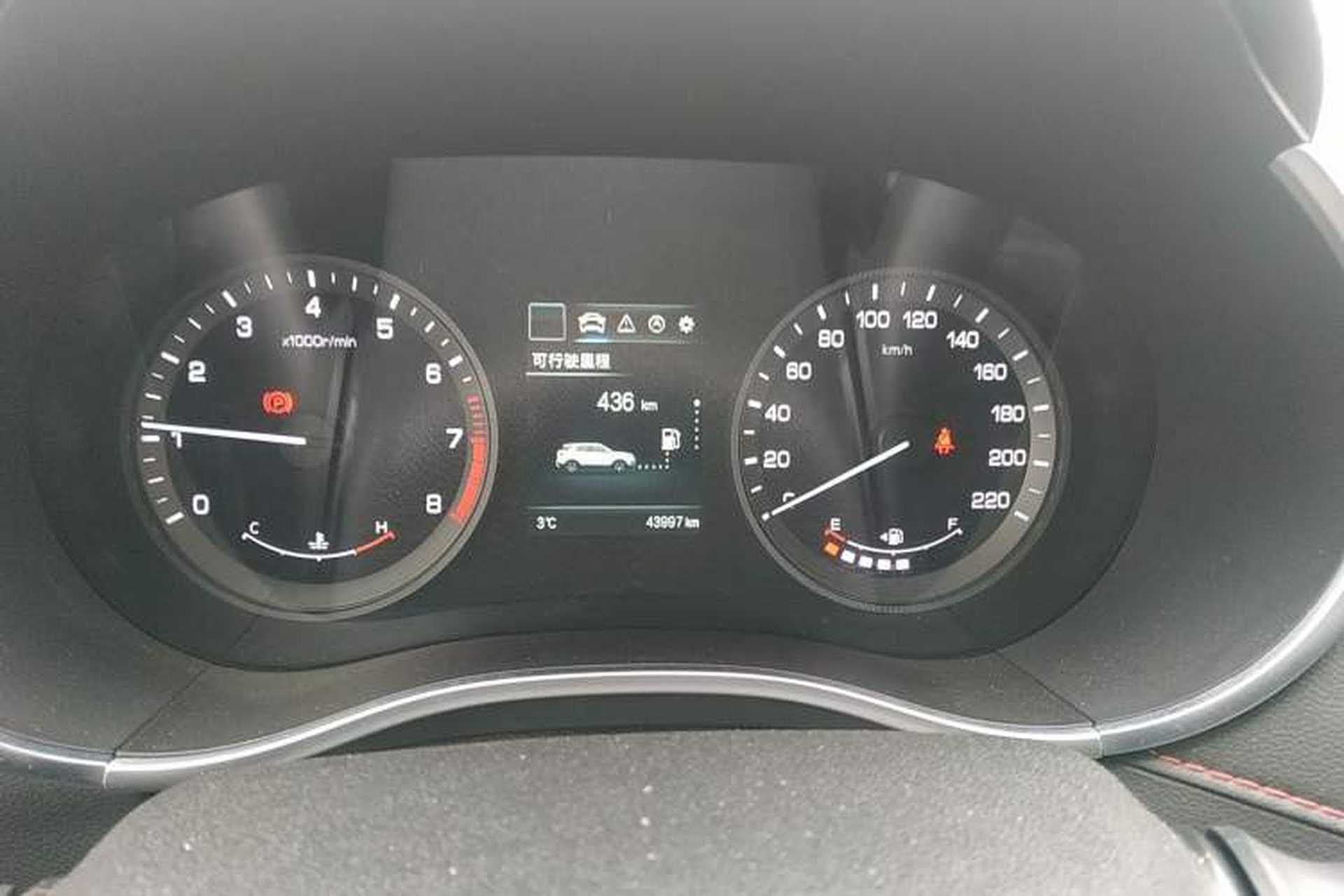 Used CHANGAN CS55 2019 1.5T Manual Colorful Model China VI Standard Instrument Cluster