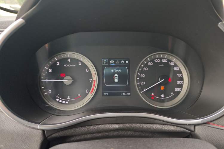 Used CHANGAN CS55 2019 1.5T Automatic Xuan Dong Model China VI Standard Instrument Cluster