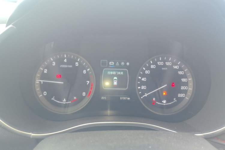 Used CHANGAN CS55 2019 1.5T Manual Colorful Model China VI Standard Instrument Cluster