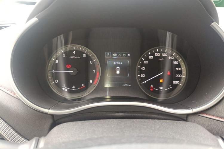 Used CHANGAN CS55 2019 1.5T Automatic Colorful Edition China VI Standard Instrument Cluster
