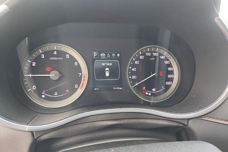 Used CHANGAN CS55 2019 1.5T Automatic Colorful Edition China VI Standard Instrument Cluster