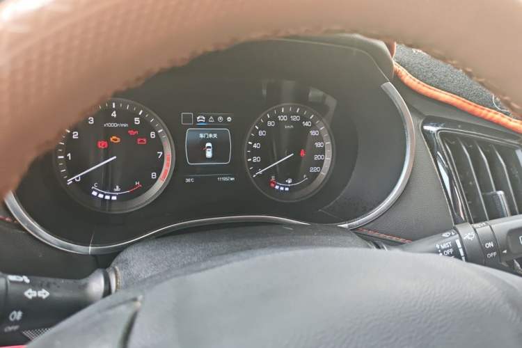 Used CHANGAN CS55 2019 1.5T Manual Colorful Model China VI Standard Instrument Cluster