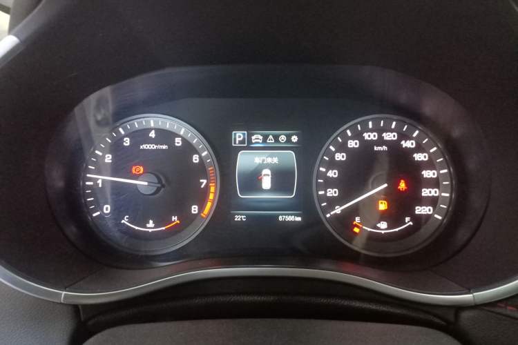 Used CHANGAN CS55 2019 1.5T Automatic Colorful Edition China VI Standard Instrument Cluster