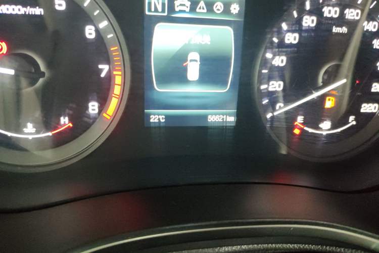 Used CHANGAN CS55 2019 1.5T Automatic Colorful Edition China VI Standard Odometer Close Up