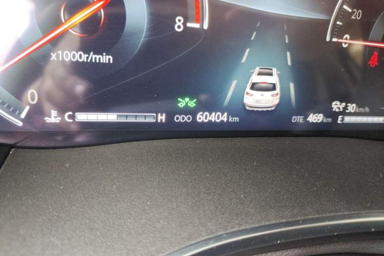 Used CHANGAN CS55 2019 1.5T Automatic Cool Edition China VI Standard Odometer Close Up
