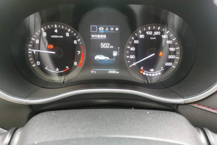 Used CHANGAN CS55 2019 1.5T Manual Xuan Dong Model China VI Standard Odometer Close Up