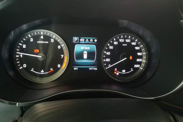 Used CHANGAN CS55 2019 1.5T Automatic Colorful Edition China VI Standard Odometer Close Up