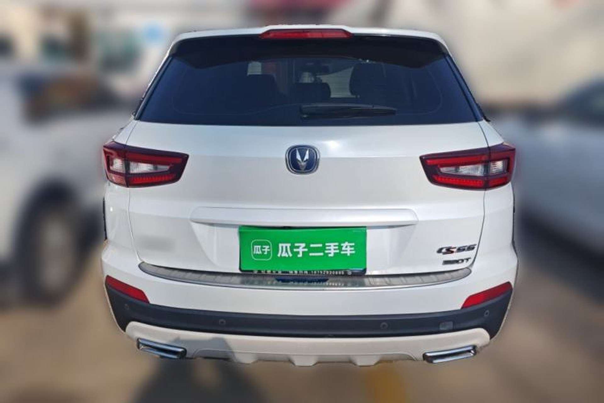 Used CHANGAN CS55 2019 1.5T Automatic Colorful Edition China VI Standard Rear