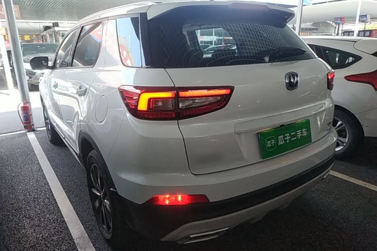 Used CHANGAN CS55 2019 1.5T Automatic Xuan Dong Model China VI Standard Rear Left 45 Deg