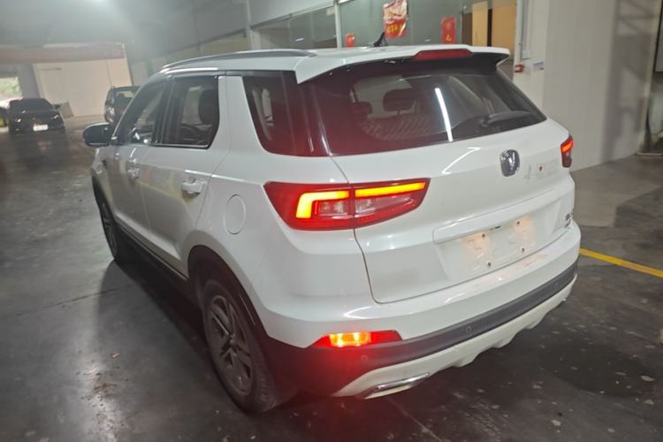 Used CHANGAN CS55 2019 1.5T Manual Colorful Model China VI Standard Rear Left 45 Deg