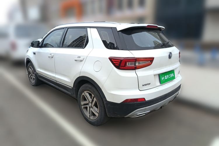 Used CHANGAN CS55 2019 1.5T Manual Colorful Model China VI Standard Rear Left 45 Deg