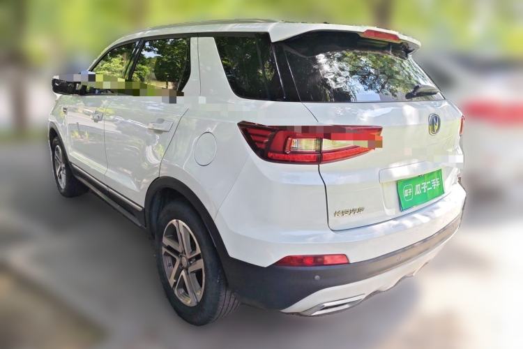 Used CHANGAN CS55 2019 1.5T Manual Colorful Model China VI Standard Rear Left 45 Deg
