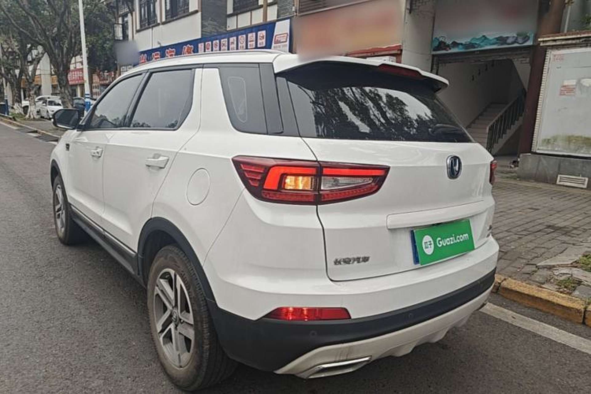 Used CHANGAN CS55 2019 1.5T Automatic Xuan Dong Model China VI Standard Rear Left 45 Deg