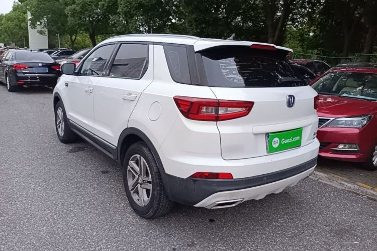 Used CHANGAN CS55 2019 1.5T Automatic Xuan Dong Model China VI Standard Rear Left 45 Deg