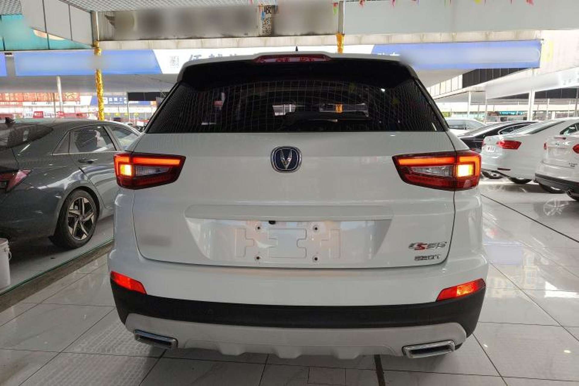 Used CHANGAN CS55 2019 1.5T Automatic Colorful Edition China VI Standard Rear