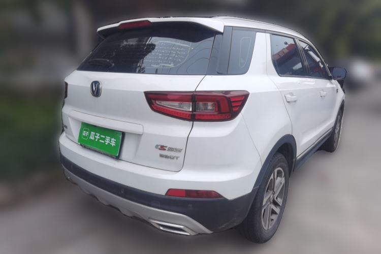 Used CHANGAN CS55 2019 1.5T Automatic Colorful Edition China VI Standard Rear Right 45 Deg