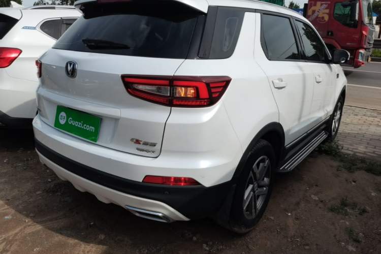 Used CHANGAN CS55 2019 1.5T Manual Colorful Model China VI Standard Rear Right 45 Deg