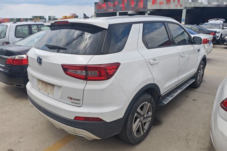 Used CHANGAN CS55 2019 1.5T Automatic Colorful Edition China VI Standard Rear Right 45 Deg