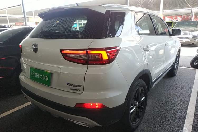 Used CHANGAN CS55 2019 1.5T Automatic Xuan Dong Model China VI Standard Rear Right 45 Deg
