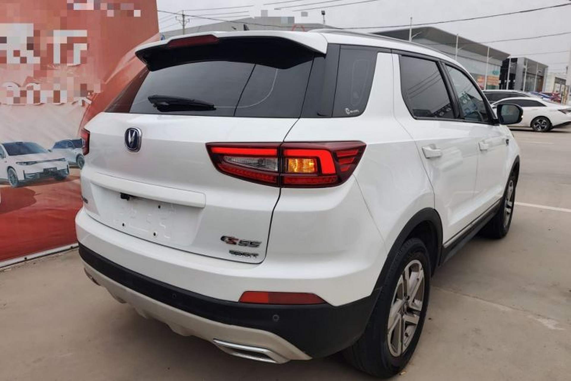 Used CHANGAN CS55 2019 1.5T Manual Colorful Model China VI Standard Rear Right 45 Deg