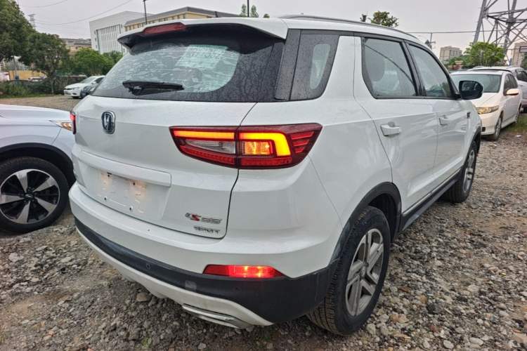 Used CHANGAN CS55 2019 1.5T Automatic Xuan Dong Model China VI Standard Rear Right 45 Deg