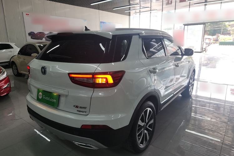 Used CHANGAN CS55 2019 1.5T Automatic Xuan Dong Model China VI Standard Rear Right 45 Deg