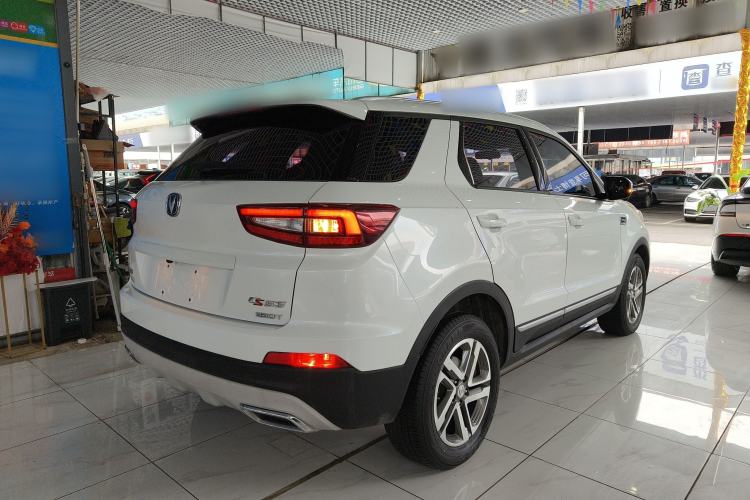 Used CHANGAN CS55 2019 1.5T Automatic Colorful Edition China VI Standard Rear Right 45 Deg