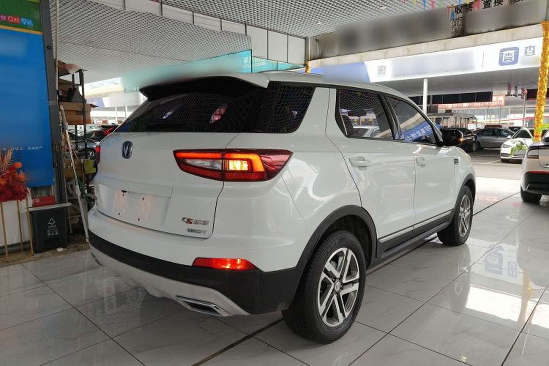 Used CHANGAN CS55 2019 1.5T Automatic Colorful Edition China VI Standard Rear Right 45 Deg