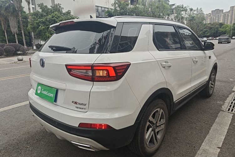 Used CHANGAN CS55 2019 1.5T Automatic Xuan Dong Model China VI Standard Rear Right 45 Deg