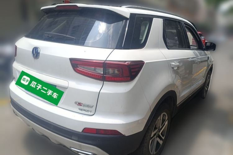 Used CHANGAN CS55 2019 1.5T Automatic Colorful Edition China VI Standard Rear Right 45 Deg