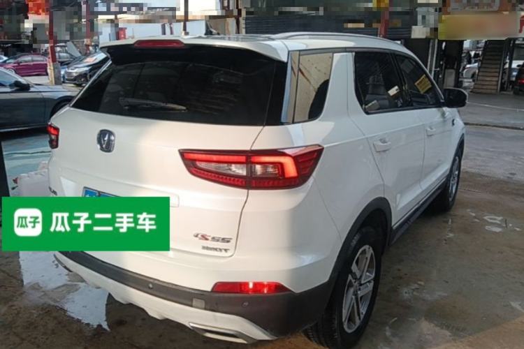 Used CHANGAN CS55 2019 1.5T Automatic Colorful Edition China VI Standard Rear Right 45 Deg