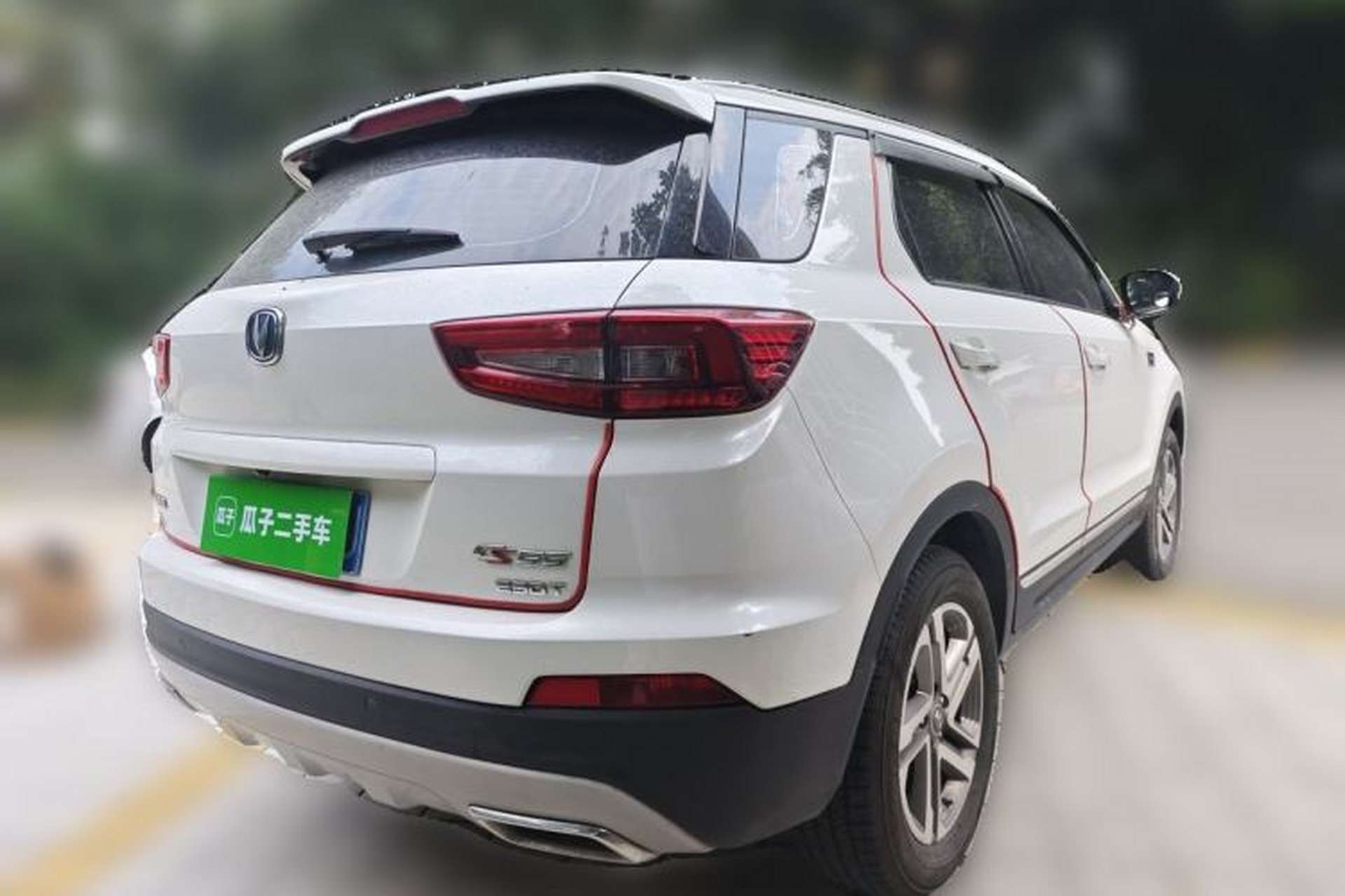 Used CHANGAN CS55 2019 1.5T Manual Ignition Model China VI Standard Rear Right 45 Deg
