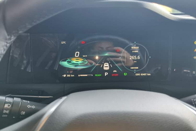 Used CHANGAN CS55 Electric Version 2020 Standard Range Smart Enjoyment Version Instrument Cluster